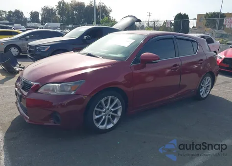 2013 Lexus Ct 200H from USA, damaged, VIN JTHKD5BH6D2124912